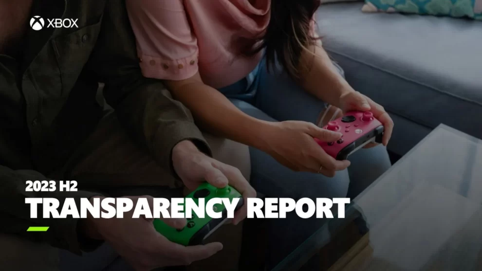 Cuarto informe de transparencia Xbox
